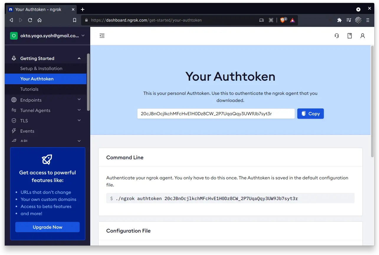 authtoken